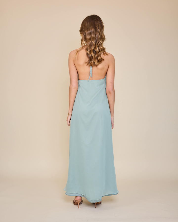 Vestido Atenea Celeste