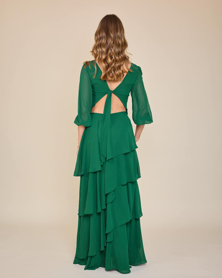 Falda Lorenza Verde