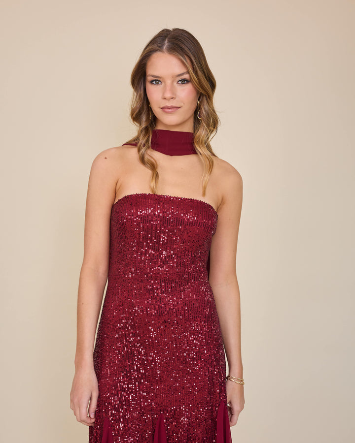 Vestido Verona Rojo Italiano