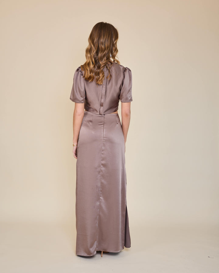 Falda Elba beige