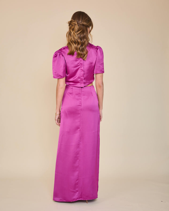 Falda Elba Magenta