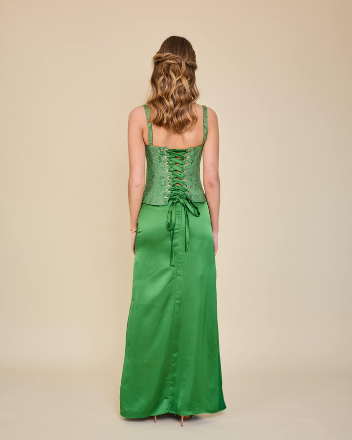 Falda Elba Verde Pistacho