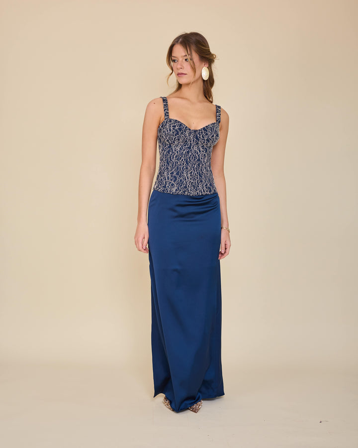 Corset Elba Azul