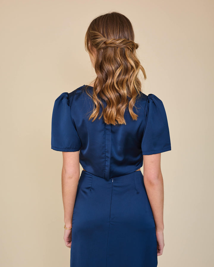 Falda Elba Azul