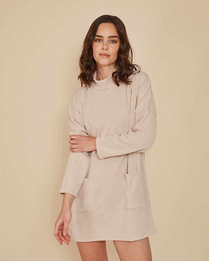 Vestido Catalina beige