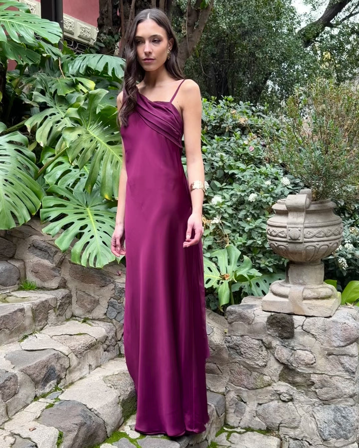 Vestido Dominga Vino