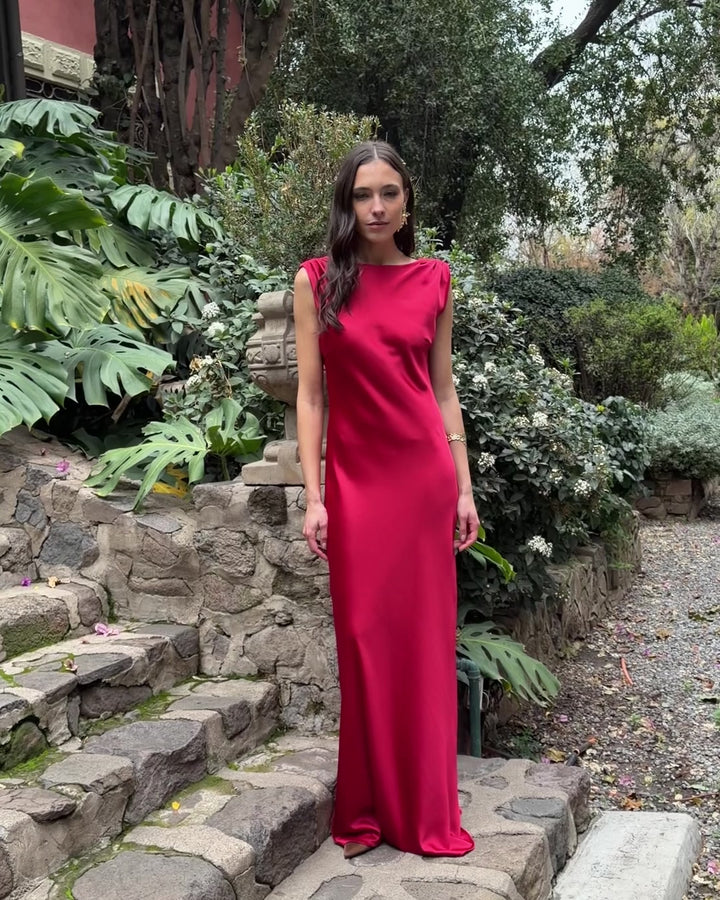 Vestido Carmine Rojo
