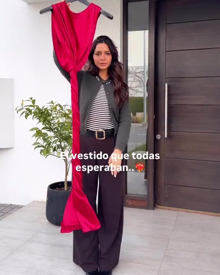 Vestido Carmine Cafe
