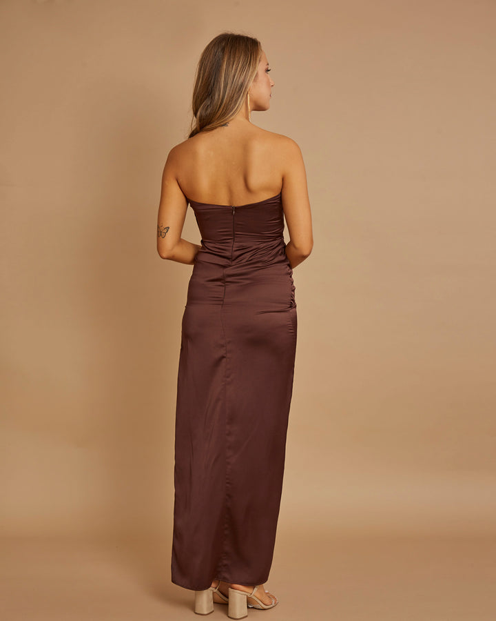 Vestido Siena Café