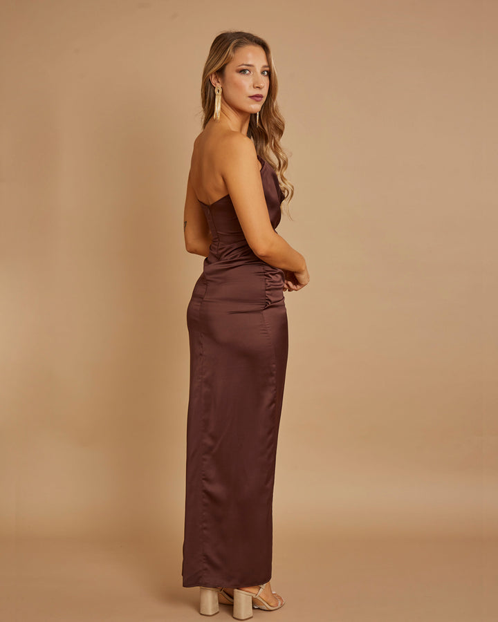 Vestido Siena Café